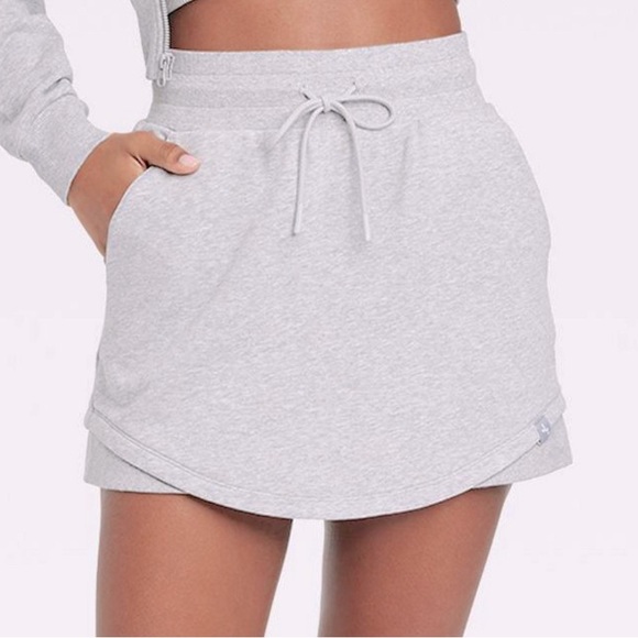 JoyLab Skirts Joylab Skort Medium Black Gray High Waist With